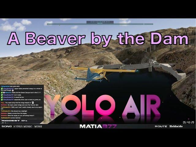 SoulMadeSim DHC-2 | Glitter Gulch - A Beaver and its Dam | 18 Jul 2015