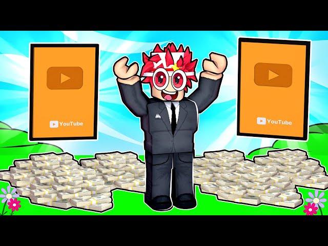 I BECAME the MOST FAMOUS Youtuber in Roblox Youtuber Life!