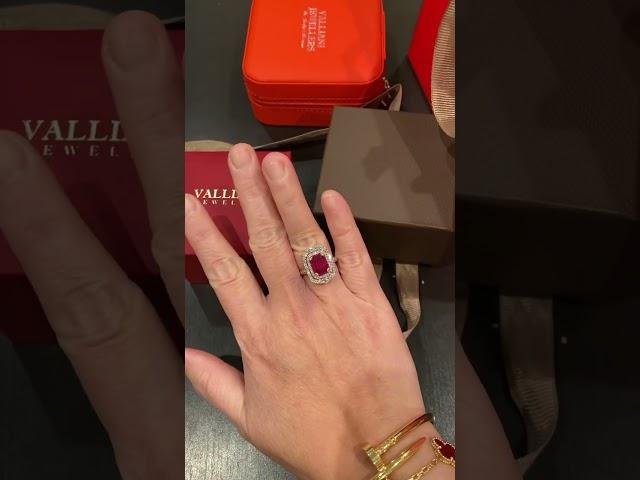 #unbox w me#ruby #ring #unboxing #luxury #shopping #vlog #fashion #shorts #lifestyle #jewelry #short