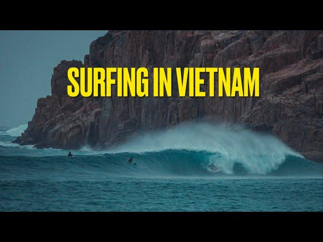 Surfing in Vietnam