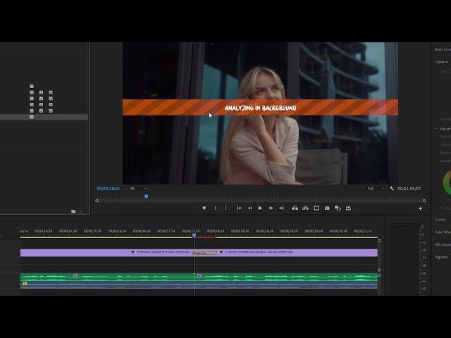 Solved: Analyzing in Background - Morph Cut Transition in Premiere Pro