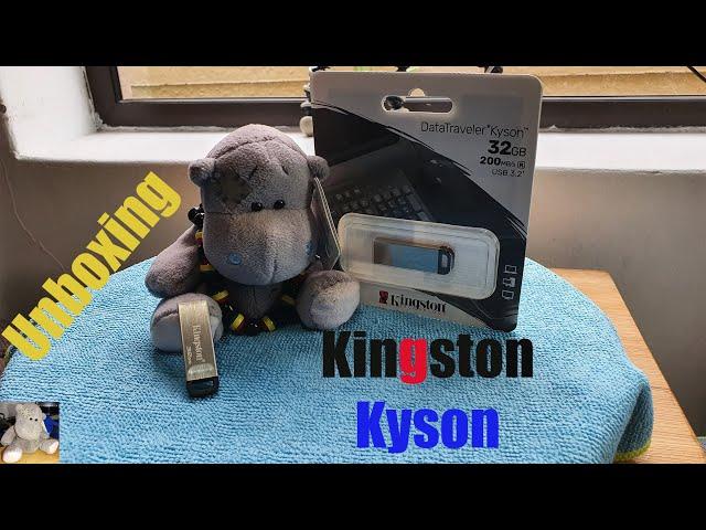 Kingston 32GB USB 3.2 Gen 1 Data Traveler Kyson Unboxing