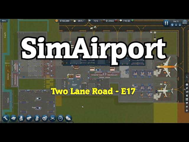 SimAirport - Two Lane Road - E17