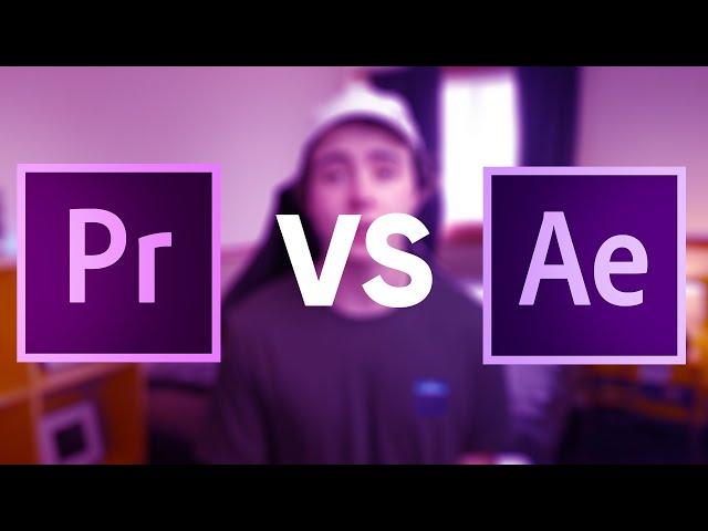 What Should You Use? | Adobe Premiere Pro vs After Effects