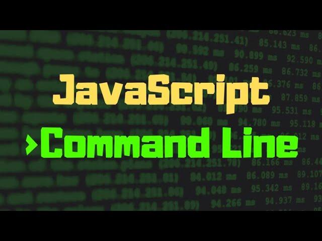 Building a Command Line Tool with Javascript