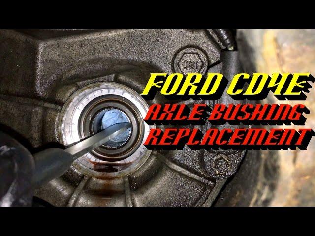 2001-2008 Ford Escape CD4E Transmission Fluid Leak: Drivers Side Axle Support Bushing Replacement