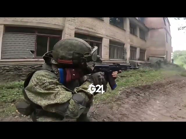 First-person view of RPO unit securing road for Russian army | G24