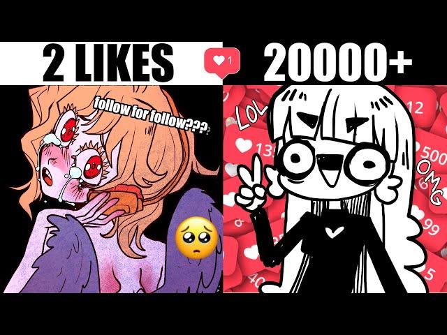 why bad art gets more likes // HOW TO PROMOTE YOUR ART NON ANNOYINGLY