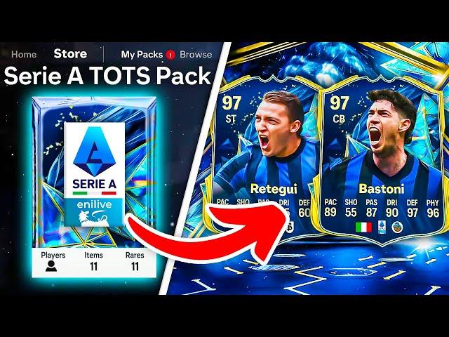 SERIE A ULTIMATE TOTS PACKS!  FC 25 Ultimate Team