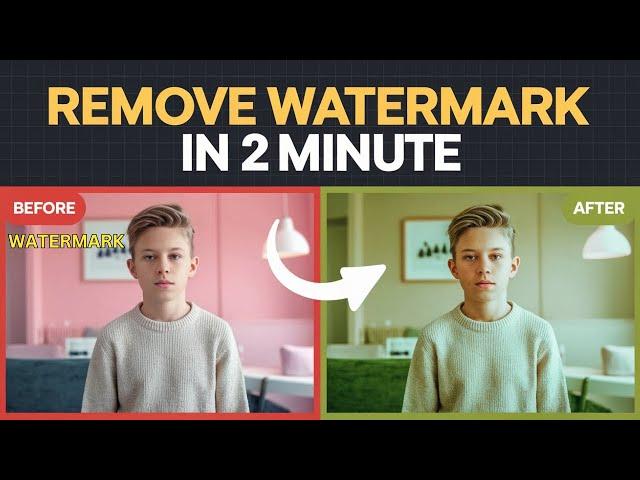 How To Remove Watermark from Video For FREE (Without Blur) | Best Free AI Watermark Remover