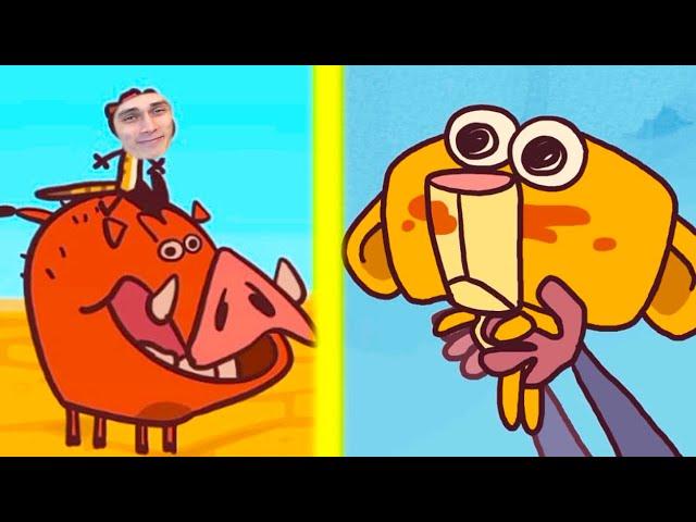 КОРОЛЬ ЛЕВ - СУПЕР СМЕШНАЯ АНИМАЦИЯ ! - The Ultimate ''The Lion King'' Recap Cartoon - Реакция