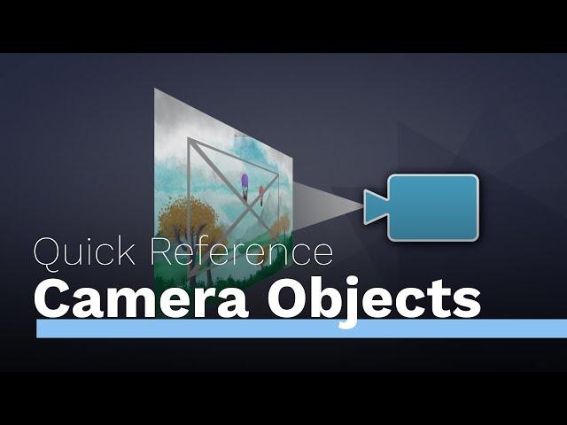 Camera Objects - Quick Reference - Alight Motion