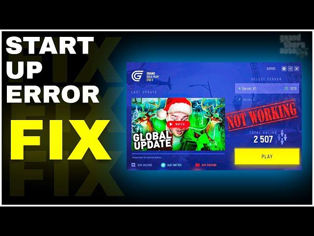 How to FIX GRAND RP LAUNCHER NOT LAUNCHING | 100% WORKING | GTA 5 ROLEPLAY ONLINE / OFFLINE