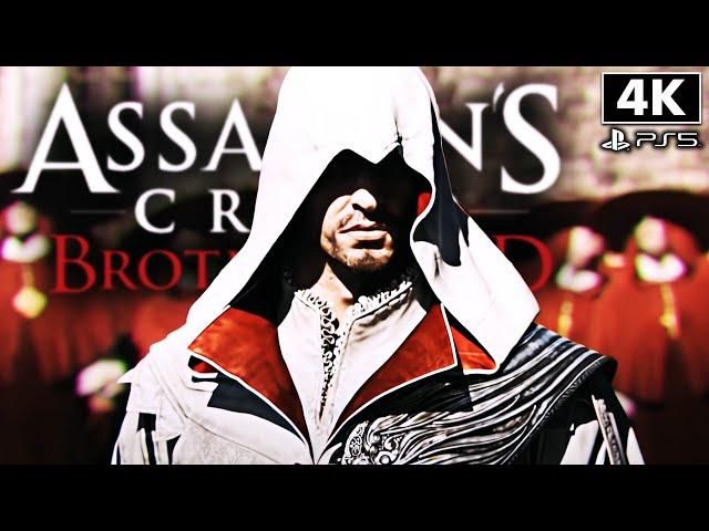 ИГРОФИЛЬМ | ASSASSIN`S CREED BROTHERHOOD  Полное Прохождение [4K PS5]  ФИЛЬМ Ассассин Крид