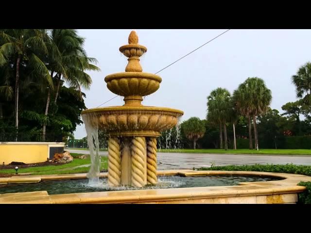 CAST STONE COMMERCIAL WATER FOUNTAIN