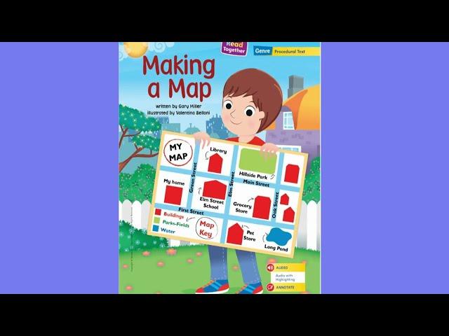 Making a Map UNIT 1 Week 5 /  My view Literacy/ grade 1