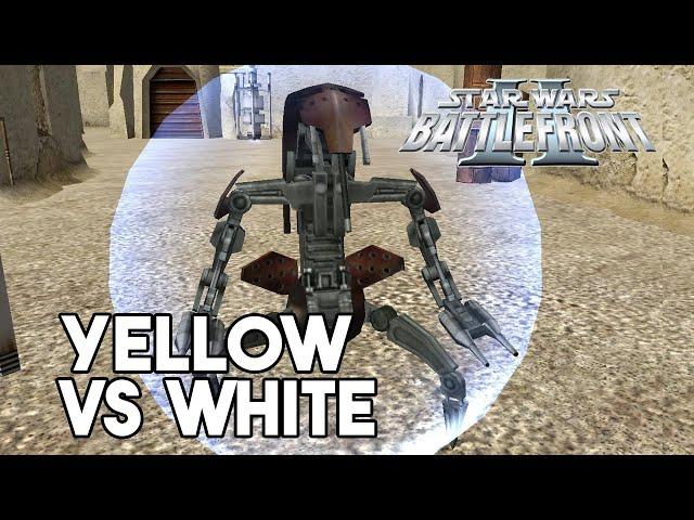 Star Wars Battlefront 2 Full Match | Yellow vs White