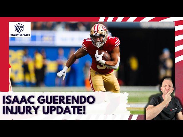 Isaac Guerendo Injury update! #isaacguerendo