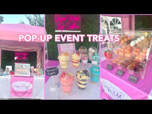 Best Selling Small Treat Business Items 2022  | Easy Treat Menu Ideas For a Pop-up Event