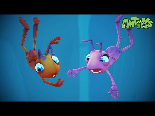 All Bottled Up + 60 Minutes of Antiks by Oddbods | Kids Cartoons | Party Playtime!