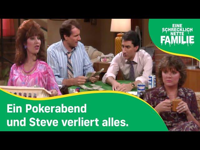 Steve verzockt die Hypothek.  | Eine Schrecklich Nette Familie | Folge 8 I Ganze Folge