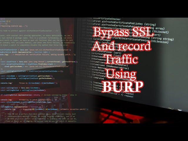 Bypass SSL And Monitor App Traffic with Burp Suite