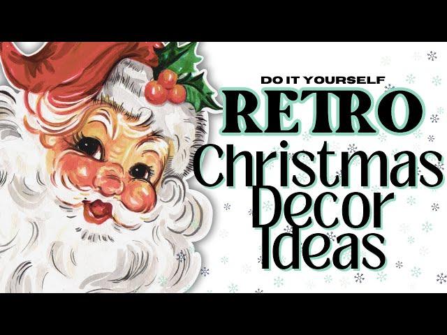 RETRO Christmas Craft Ideas FULL Of MUST TRY Inspiration