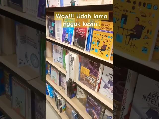 Wow!!! Udah lama nggak kesini.#programming #belajar #buku #gramedia #padang #sumaterabarat