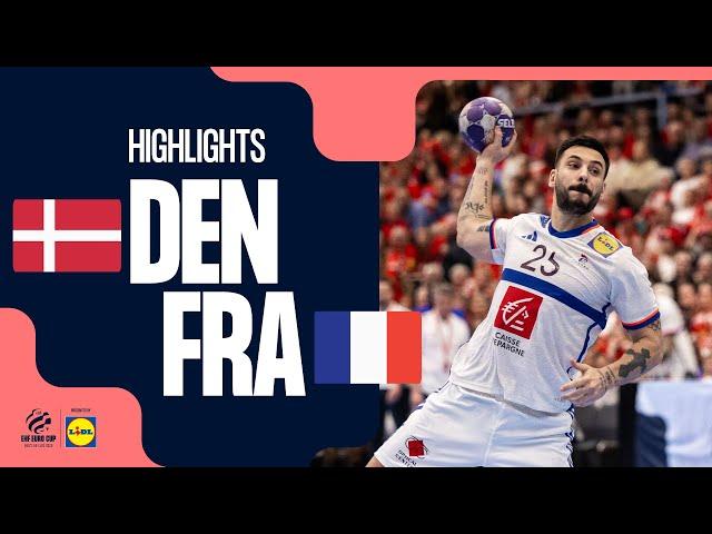 Denmark vs France | Round 4 | EHF EURO Cup 2026