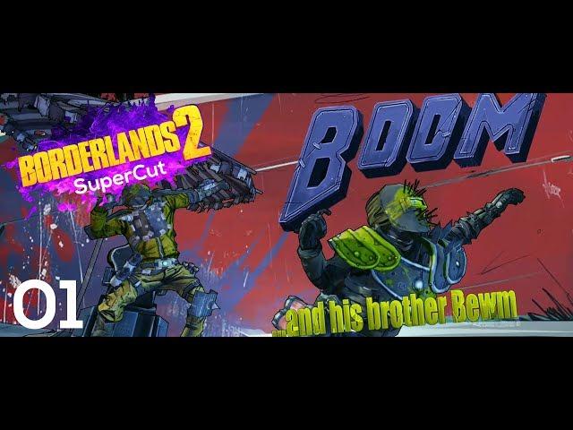 BOOM, BEEWM!!! | Borderlands2 SuperCut 01 | 21:9 Ultrawide HD