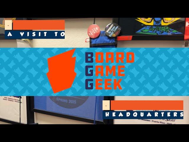 A Visit to Boardgamegeek HQ - with Tom Vasel