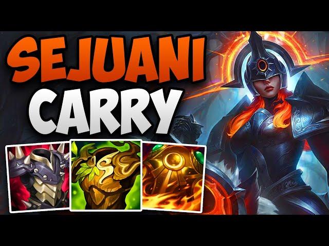 CHALLENGER JUNGLER INCREDIBLE CARRY GAMEPLAY WITH SEJUANI! | CHALLENGER SEJUANI JUNGLE | Patch 14.12