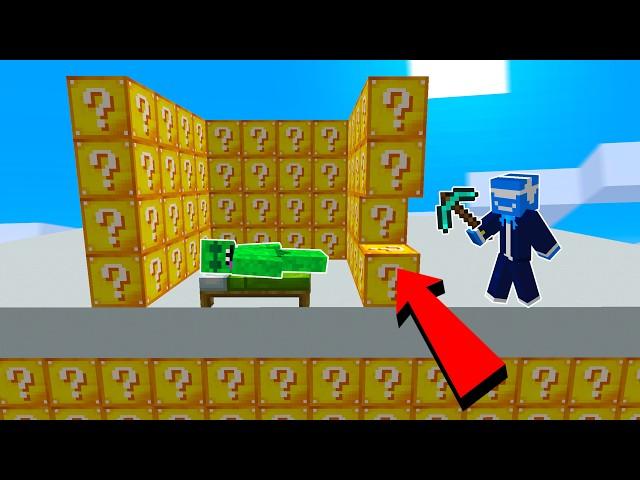 Lucky Block Bedwars is Insane in Minecraft