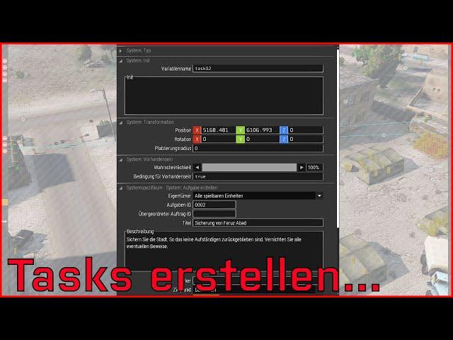 EINFACH Tasks erstellen ... ► Let's Create #ARMA3 2021 - S01 - E13 ◄ Arma Editor