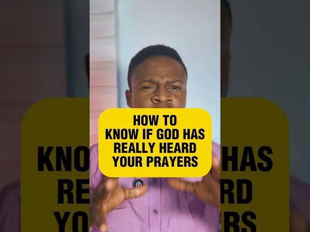 How to know if God heard your PRAYERS | Joshua Generation #inspiration #prophetic #motivation #fyp