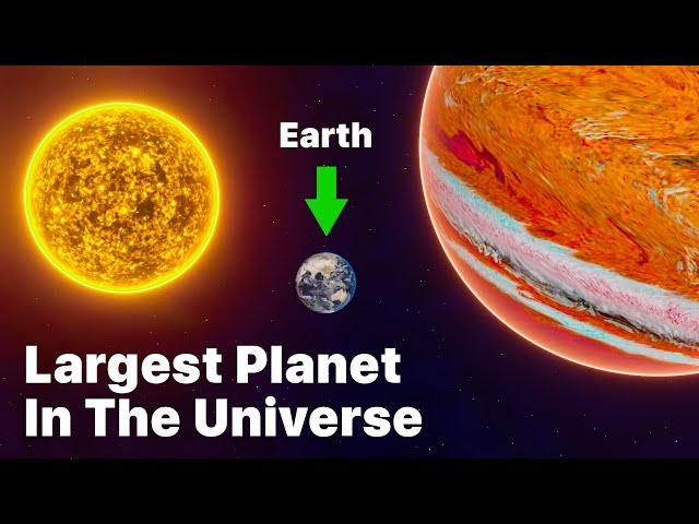 Earth VS The Largest Planet In The Universe 2024