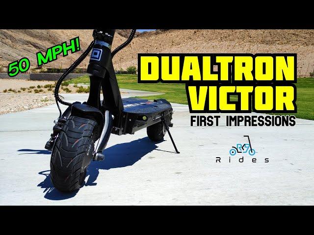 Dualtron Victor First Impressions! New 50 MPH Electric Scooter with Insane Performance