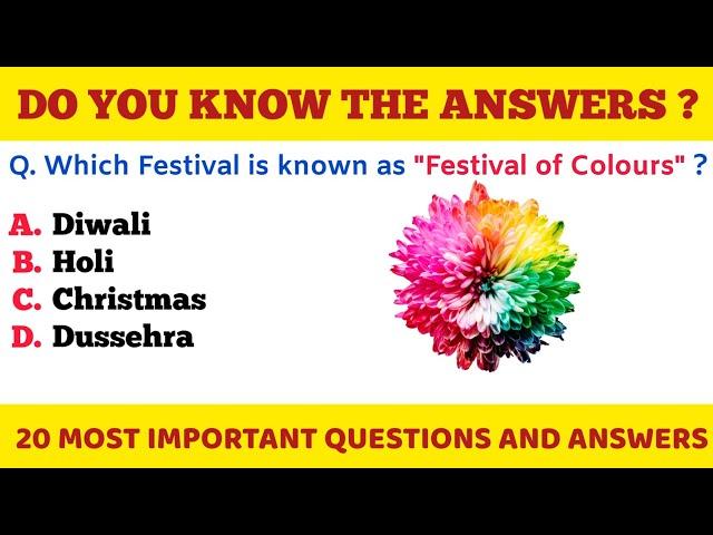 General Knowledge | GK Questions and Answers in English | Educational Video | Mitabhra GK