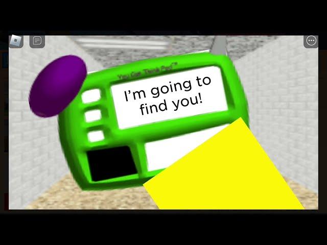 Roblox Baldi’s Basics my movie animation (Part 4)