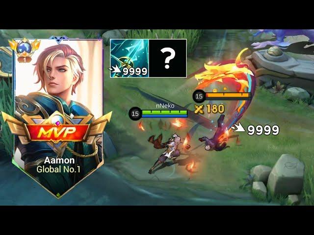 I TRY THIS NEW COMBO BUILD USING AAMON AND DIDN'T EXPECT THE DAMAGE ( must watch )