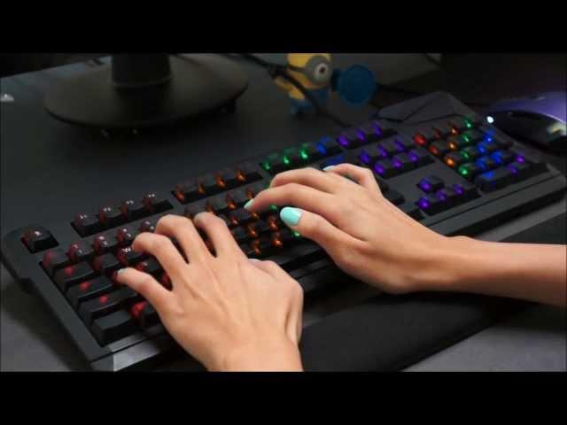 Max Keyboard Durandal G1NL Cherry MX Brown O-Rings Sound and Typing Speed Comparison