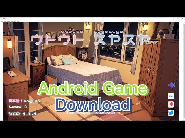 Utouto Suyasuya Android game mod apk Download #androidgames #modmenu