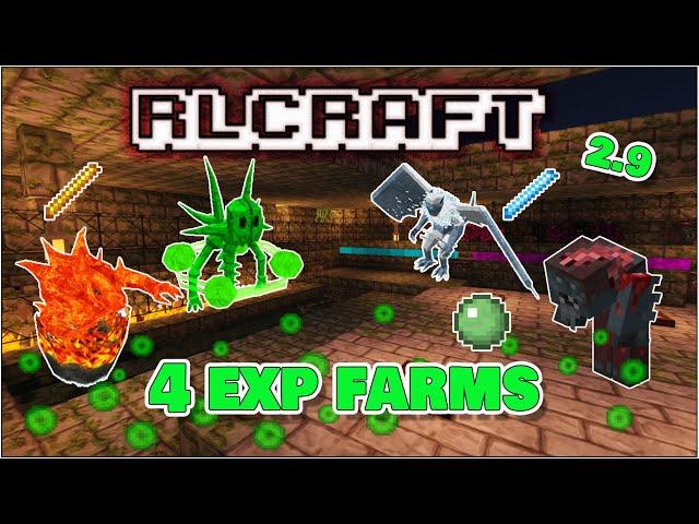 4 XP Farms  |  Where to find Poison, Ooze and Acid  |  RLCraft 2.9.1c