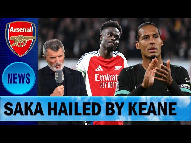 Bukayo Saka, Arsenal's Explosive Effect | Virgil van Dijk Credits Arsenal !!!