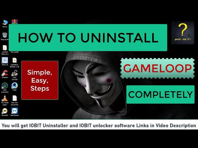 How to Completely Remove or Uninstall GAMELOOP?