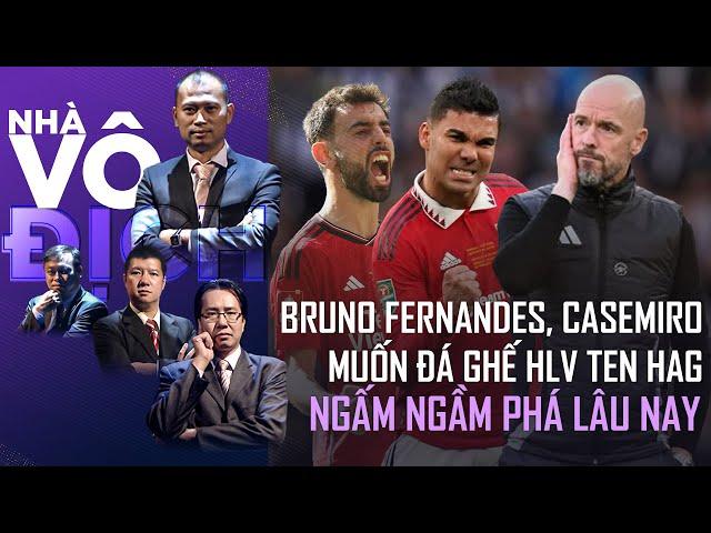 Các cầu thủ Manchester United muốn đá ghế HLV Ten Hag từ lâu | Nhà vô địch