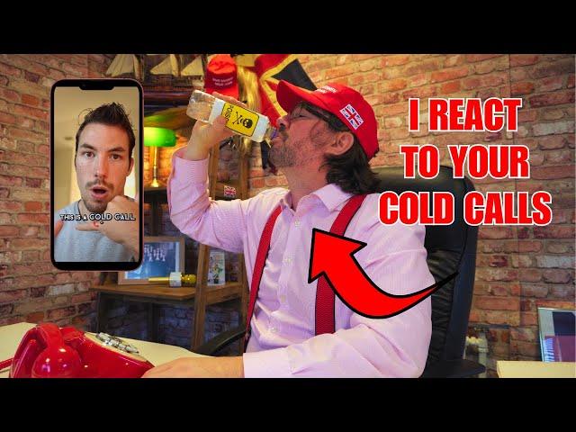 I REACT To Your Live Cold Calls