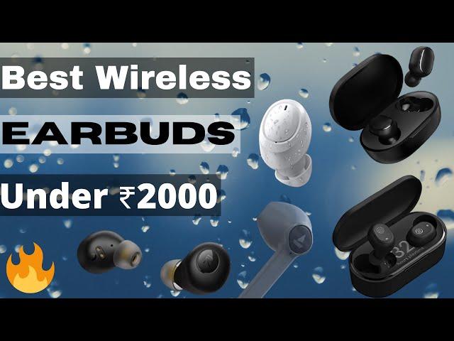 Best Wireless Earbuds under 2000 | Truly wireless TWS earphones 2020 | Top 5 Wireless Earbuds 2000