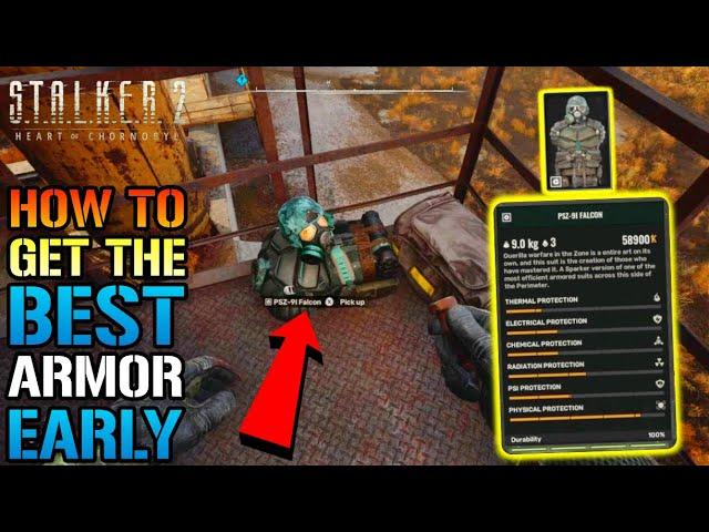 Stalker 2: How To Get One Of The BEST Armor In The GAME! "PSZ-91 FALCON" (Location Guide)