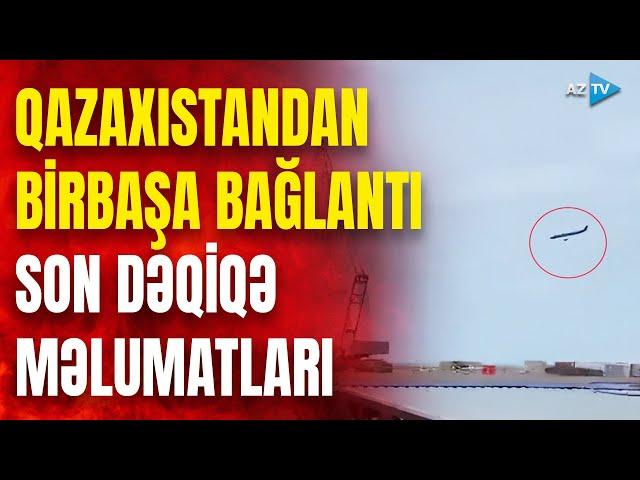 SON DƏQİQƏ! Azərbaycan təyyarəsi Aktauda qəzaya uğrayıb - SON MƏLUMATLARI ÇATDIRIRIQ